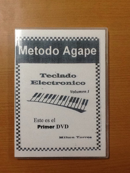 Método Agape Teclado Eléctrico Vol 1 con DVD