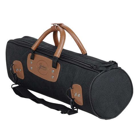 MoonEmbassy 1200D Waterproof Trumpet Bag Case 15mm Cotton Padded Oxford Cloth Adjustable Strap Pocket Accessories